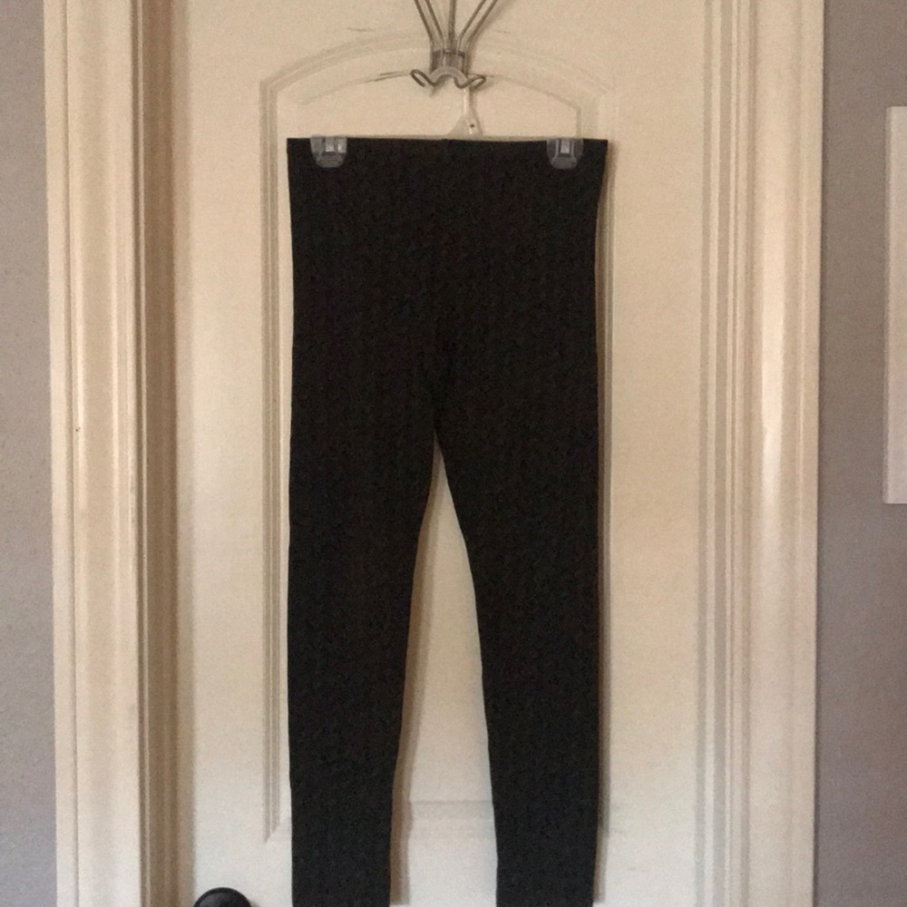 dark green patterned old navy leggings